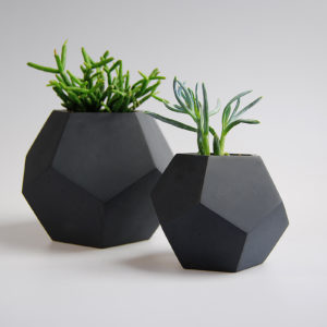 geometric pots