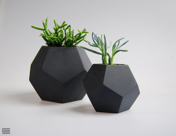 geometric pots