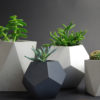concrete pots